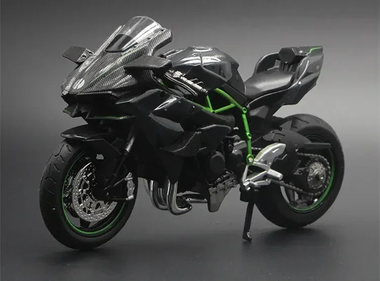 

[Funny] 1:12 Electronic Sound and Light motorcycle motor Alloy model toy collection model kids child gift
