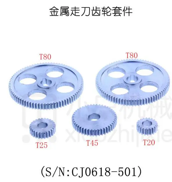 Il Trasporto Libero S/N Cj0618-501 Mini Tornio Ingranaggi, Metallo Macchina Di Taglio Ingranaggi Tornio Ingranaggi 5 Pz Metallo Cacciavite Kit Ingrana