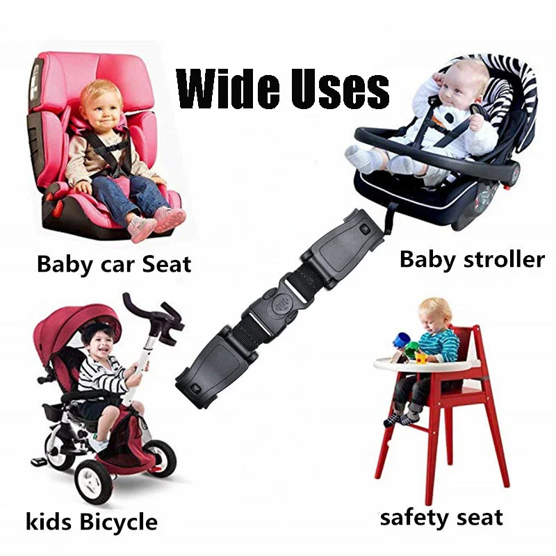 Child Highchair Chest Clip Auxiliary Safety Buckle Adjustable Baby Seat Strap Belt Removal Travel Car Backpack Retainer Harness