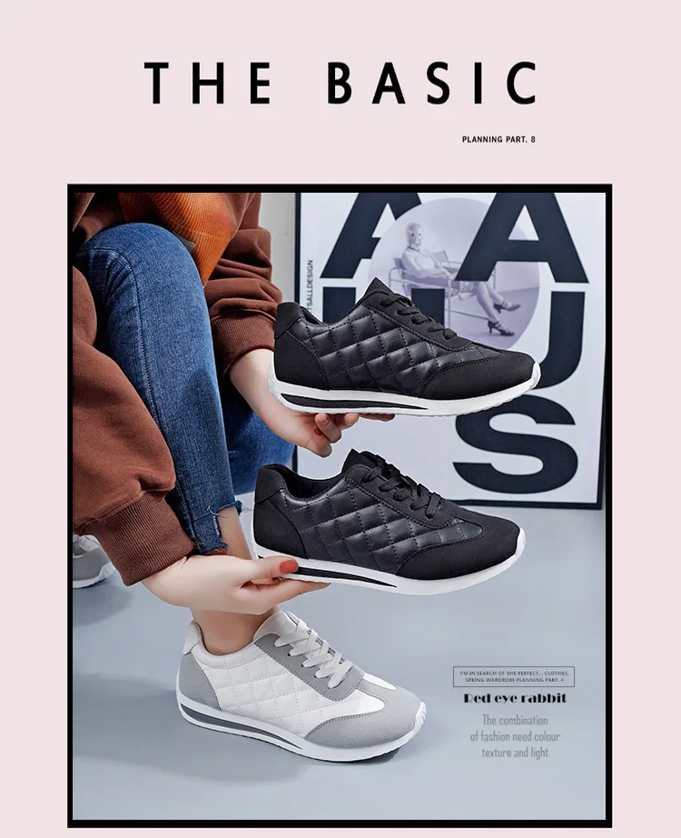 Spring Women's Sneakers Fashion Ladies Vulcanize Shoes Outdoor Running Walking Female Shoes