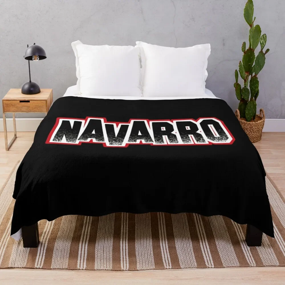 

Navarro Cheer Logo - Black Glitter Throw Blanket Thin Blankets Cute Blanket anime