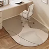 Swivel Chair Floor Mat Office Desk Rug Pulley Anti-scratch Wear-resistant Foot Mats Study Bedroom Soundproofing Carpet Tapis 러그 2