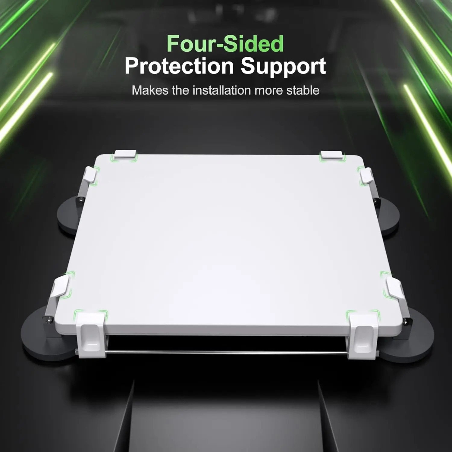 스타링크 미니 차량 루프 마운트, 자석식 퀵 릴리즈 스타링크 미니 마운팅 키트 (RV, 밴, 보트, 요트, 트럭용)-알루미늄