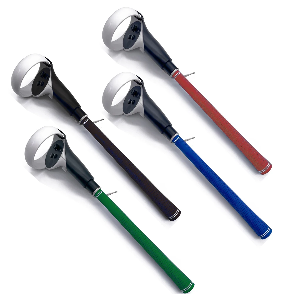VR Golf Club Handle Accessories Compatible with Oculus Meta Quest 2, Virtual Reality Baseball