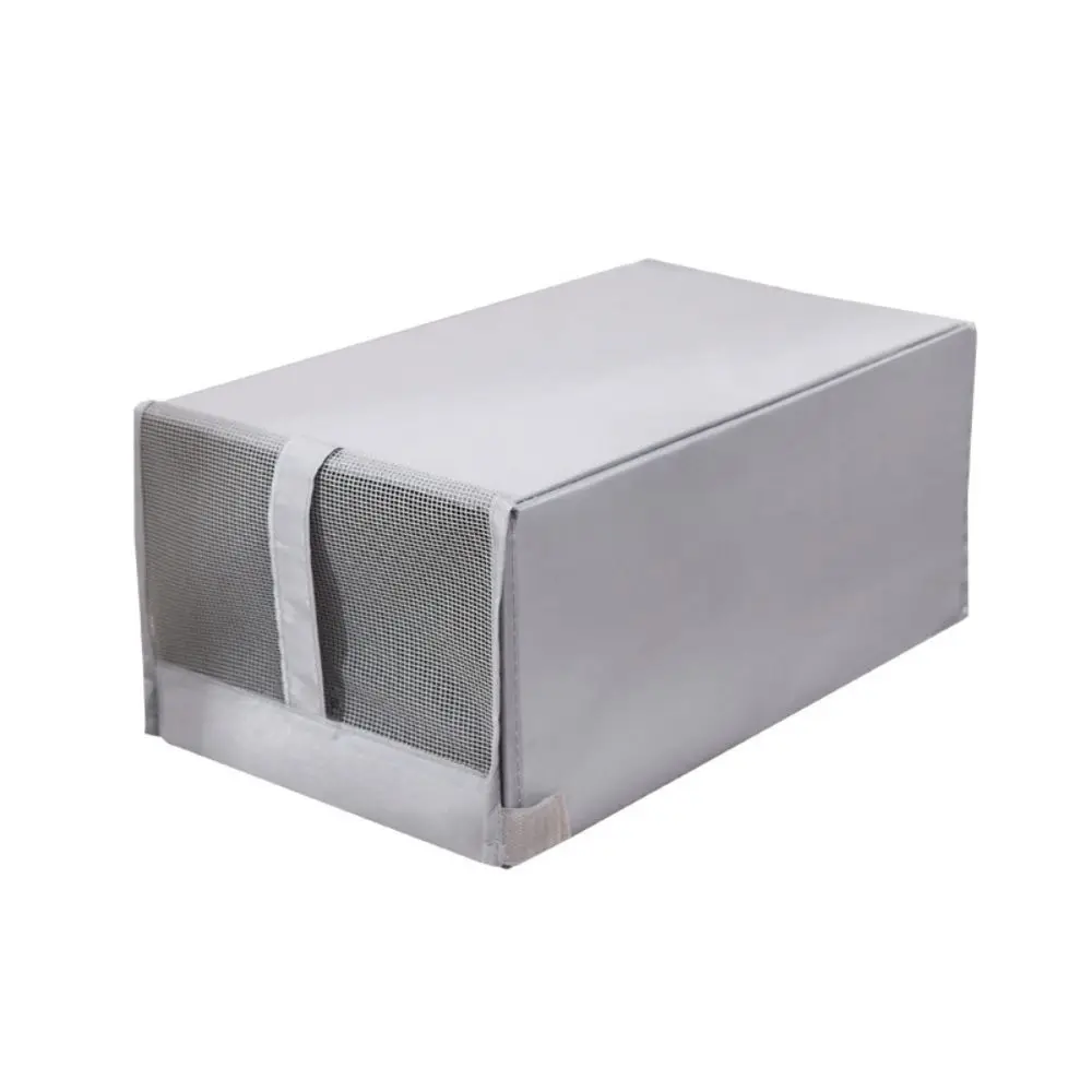 Shoe Storage Box Household Foldable Breathable Flip Top Fabric Zapatero Organizador De Zapatos Covers Waterproof Shoes Cabinet 6