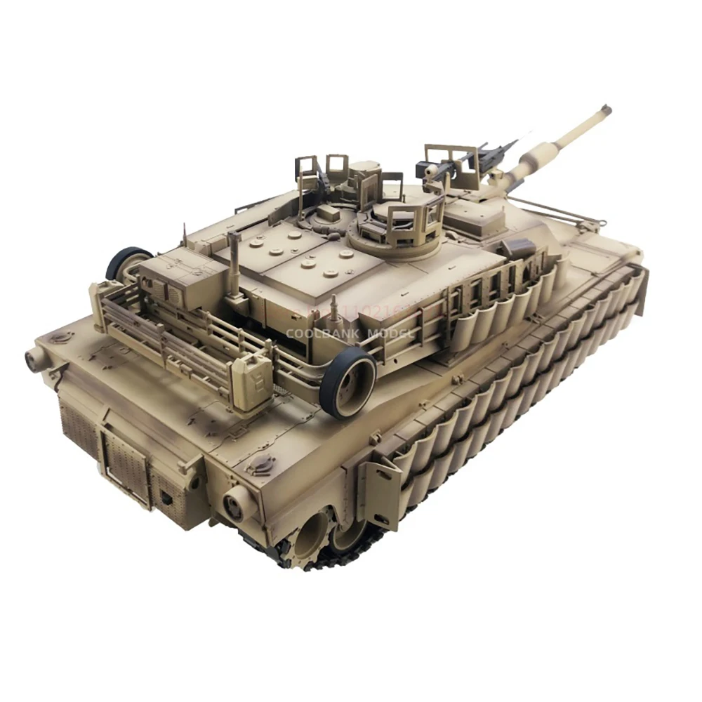 New 1:16 U.S. M1A2 TUSK Main Battle Tank Remote Control Battle Tank Electric Toy Model 6