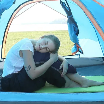 REDCAMP Cotton Flannel Sleeping Bag for Camping Backpacking, Adults Cold Weather Envelope Sleeping Bags with 2/3/4lbs Filling 6