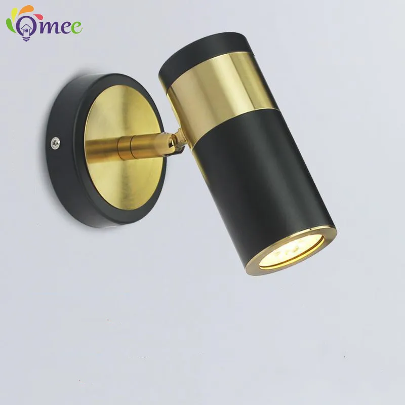Omee Nordic Wall Lamp Spotlight 5W Led Living Room Bedroom Bedside sconce Interior Flexible Lamps Family Corridor Loft Lighting