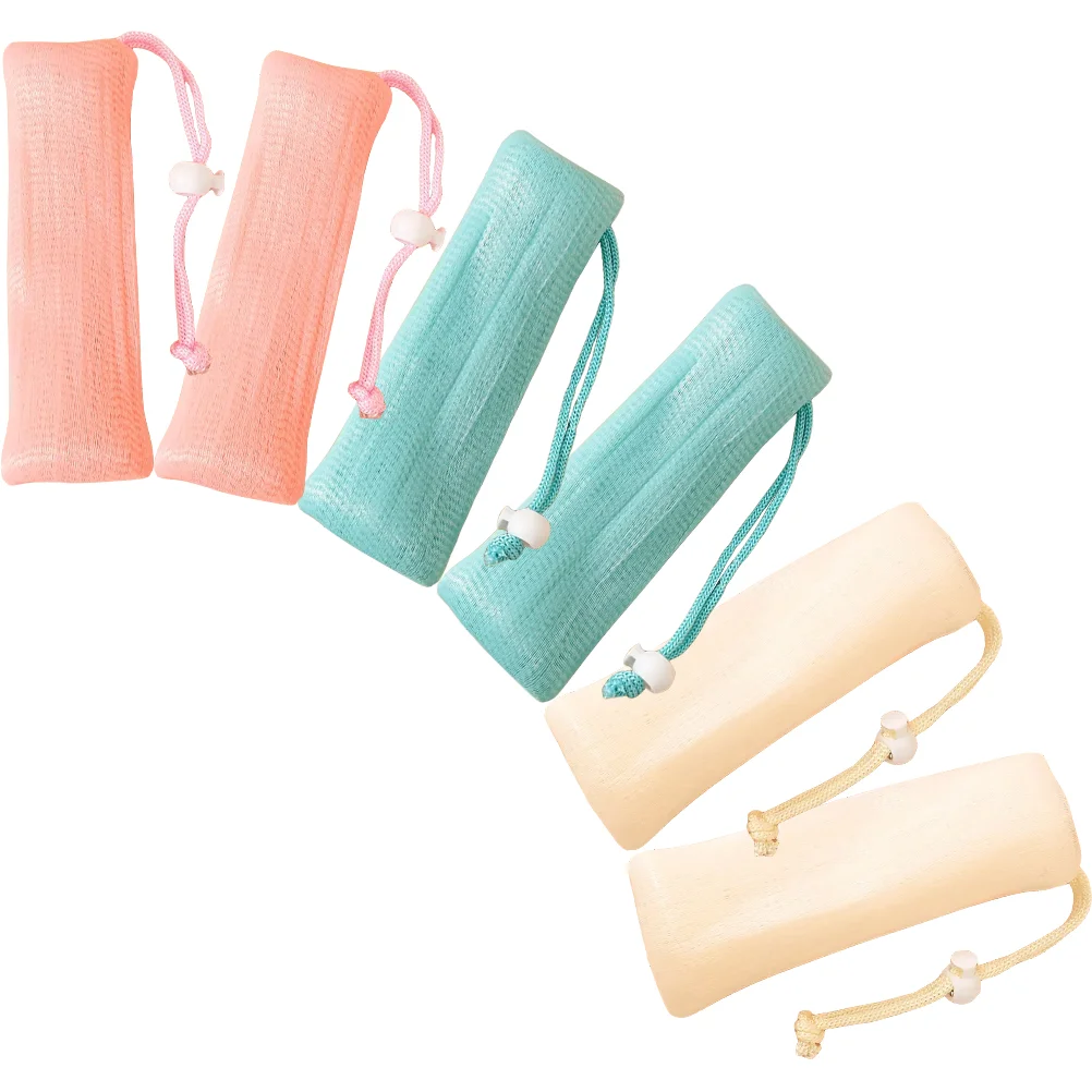 

6pcs Multi-layer Soap Bags Soap Foaming Pouches Soap Mesh Holders Exfoliating Soap Bags