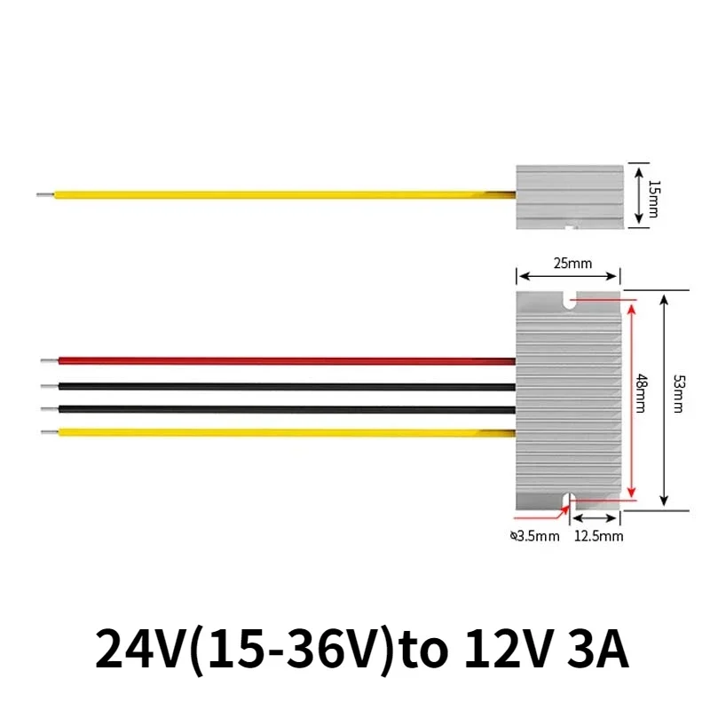 24V to 12V 3A