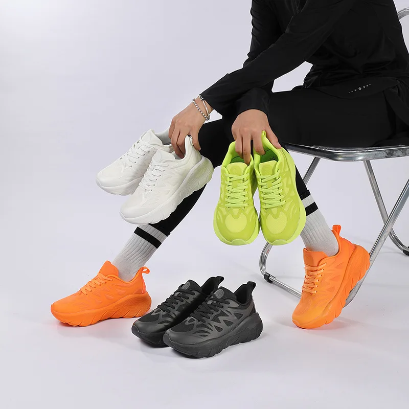 Running Sports Shoes Breathable Platform Sneakers Size 35-44 Outdoor Casual Walking Shoes 2024 New Arrival Women and Men