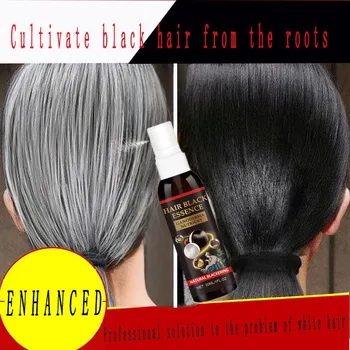 Siero per capelli bianco-nero grigio bianco riparazione colore naturale nutrienza cura anti-grigio per uomini donne * 5 e JI^