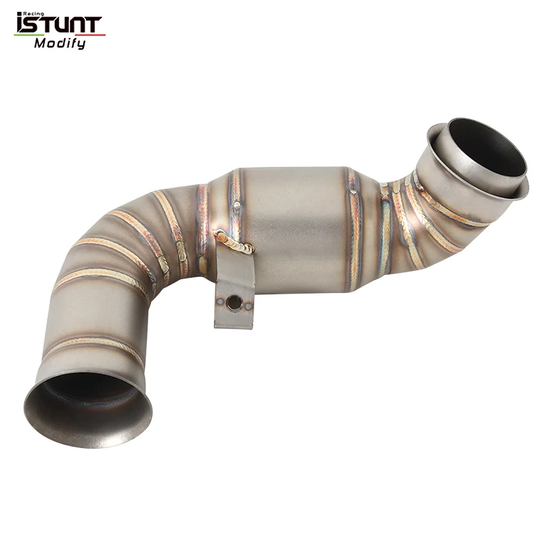 Slip On For Husqvarna Norden 901 Motorcycle Exhaust Stainless Steel Modify Middle Link Pipe Escape Moto Connect Original Muffler - Image 6