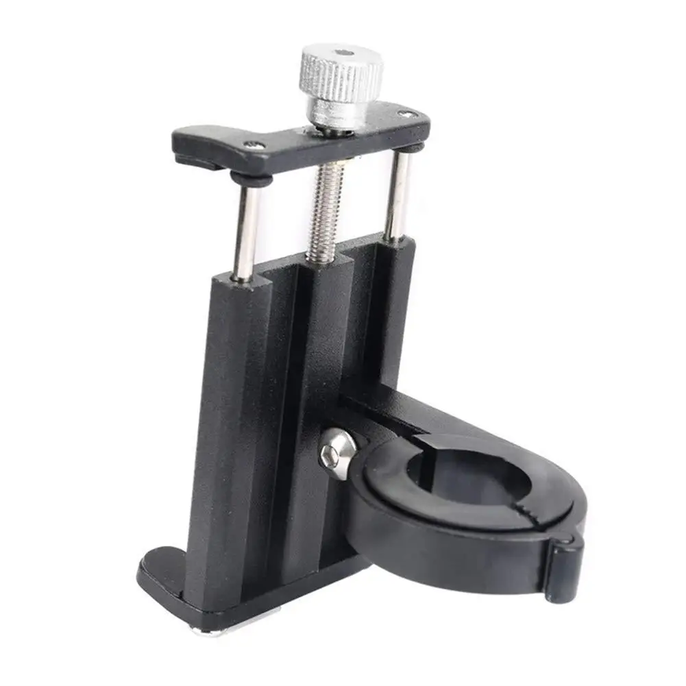 Bicycle scooter Mobile phone holders Aluminum Alloy Mountain Bike phone Bracket Adjustable Handlebar Stand 360 Degrees Holders wooden phone holder