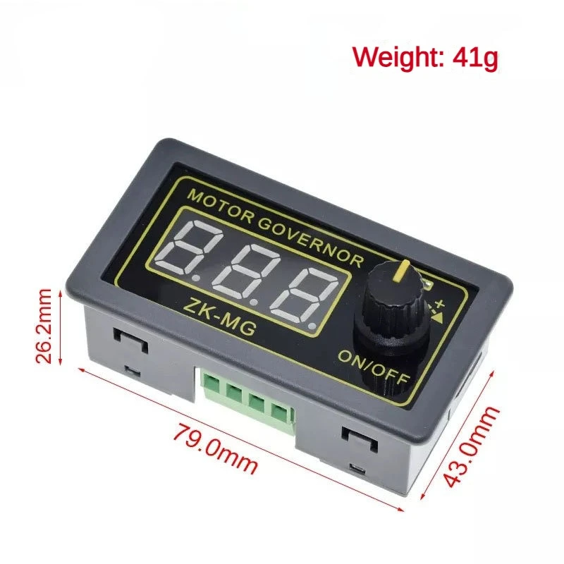 DC 5-30V 12v 24v 5A DC 모터 컨트롤러 PWM 가변 속도 디지털 디스플레이 인코더 듀티 비율 주파수 최대 15A ZK-MG