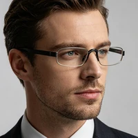 Lunettes de lecture optiques transparentes Guanhao pour hommes et femmes, pour presbytie et hypermétropie, monture en alliage ultralégère, vision HD 6