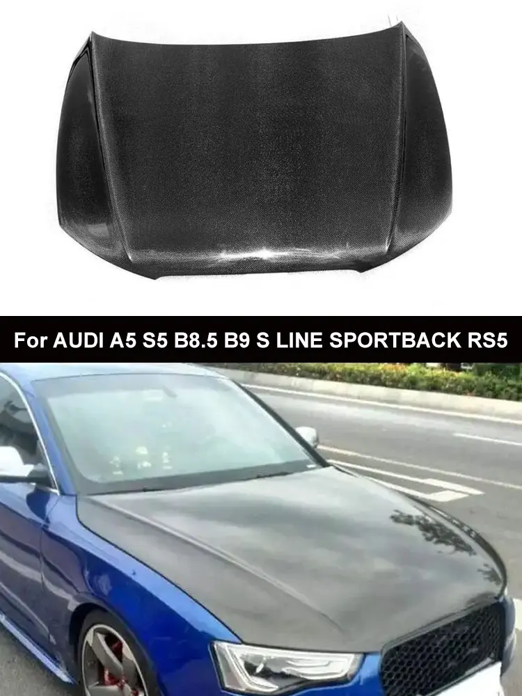 

OEM Style Car Engine Hood Bonnet for Audi A5 S5 B8.5 B9 S Line Sportback 2018 2013 2014 Rs5