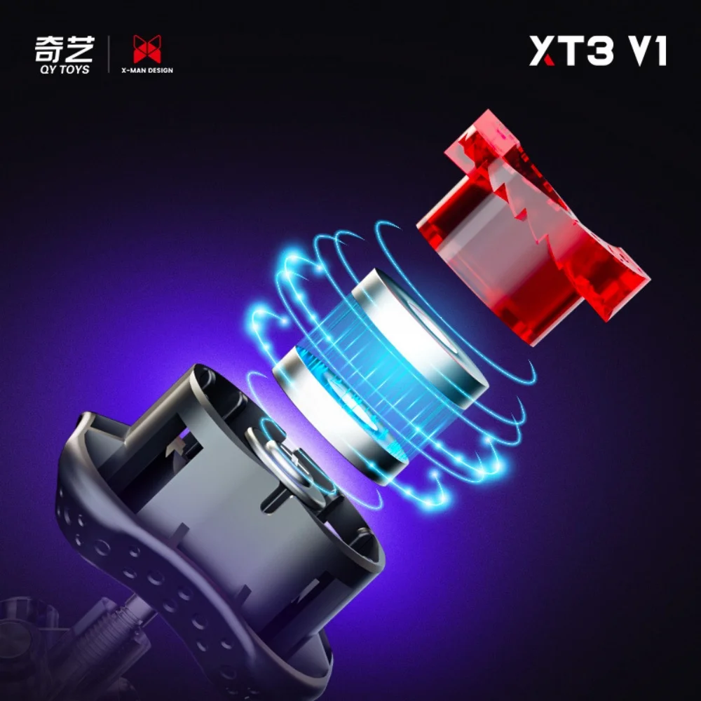 New Qiyi XMD XT3 V1 3x3 Cube Pioneer UV Magnetic Magic Professional Speed Cube Stickerless XT3 3x3x3 Toys Magico Puzzle Fun Toys 4