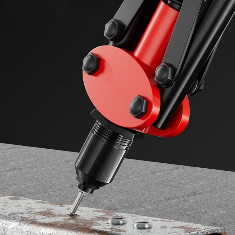 1Pcs Rivet Gun Manual Professional Pull Gun High Lever More Labor-saving TighteningandRiveting of Metal SheetandPipe