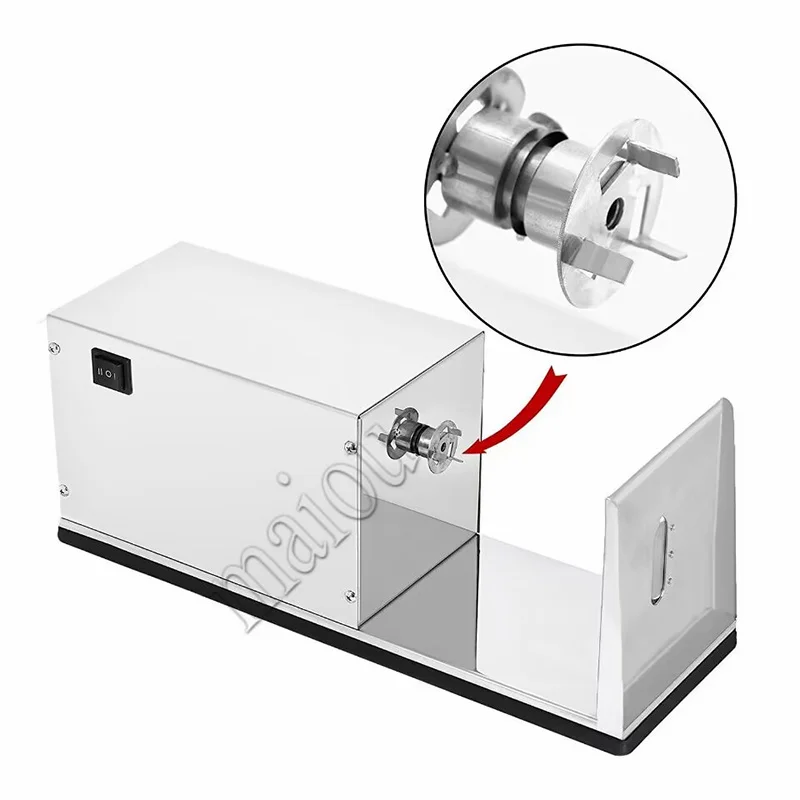 Description Picture 4 of item110V/220V Electric Spiral Potato Slicer Machine with Stainless Steel Dragon Twister Spiral Cutter and Multi-Functionality