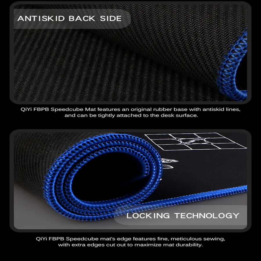 Speed Cube Training Pad - Premium Qiyi Cube Pad Mat for Enhanced Gameplay and Versatile Use