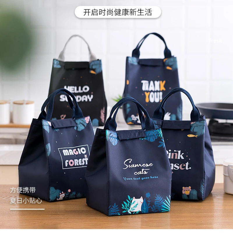 

Cartoon Cooler Lunch Bag for Picnic Kids Women Travel Thermal Breakfast Organizer Insulated Waterproof Storage Bag for Lunch Box