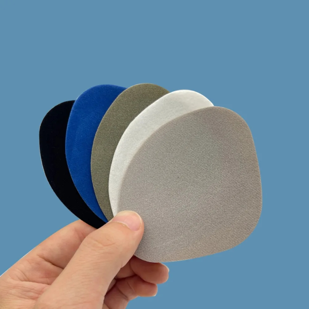 4개/6개입 셀프 접착식 스포츠 신발 패치 힐 깔창 마이크로 화이버 가죽 뱀프 수리용 홀 패치 스니커즈 힐 보호대