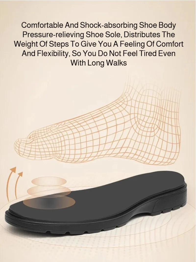 شباشب نسائية من الجلد الناعم صنادل خارجية بنعل سمي...