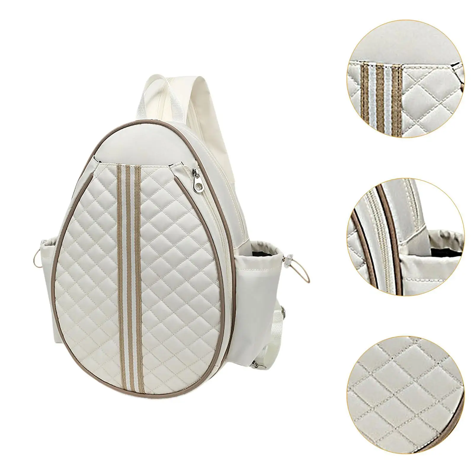 Tennis Crossbody Bag Backpack Sling Bag Outdoor Pickleball Racket Bag Large
