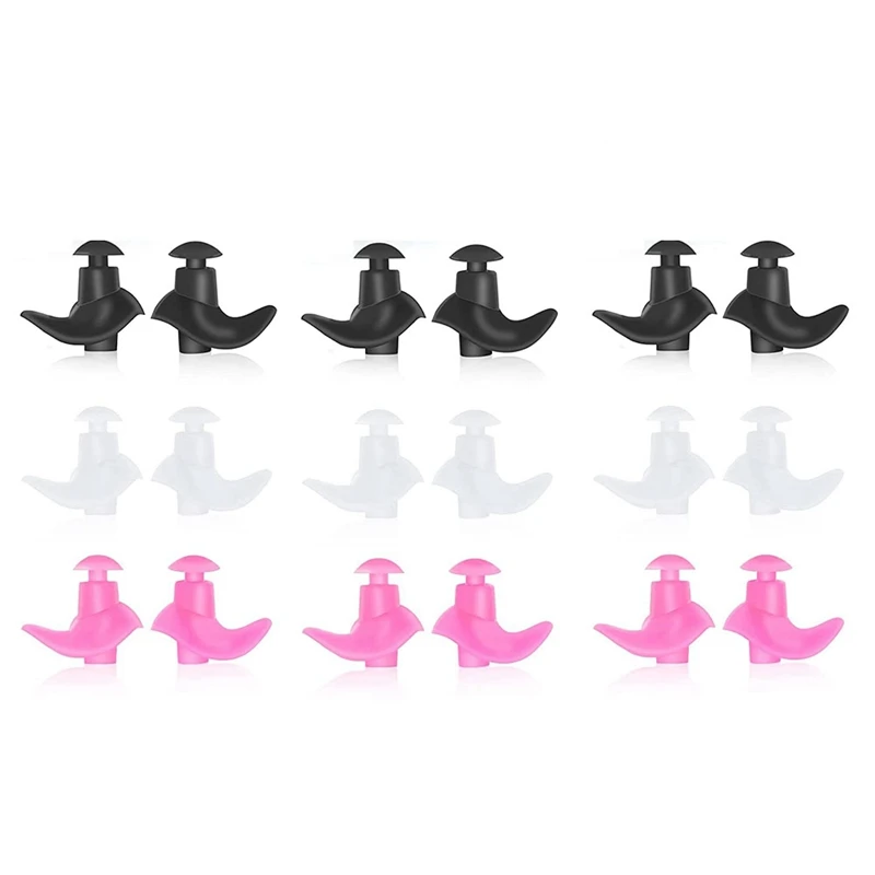 Top!swimming Ear Plugs For Adults,reusable Silicone Ear Plugs For