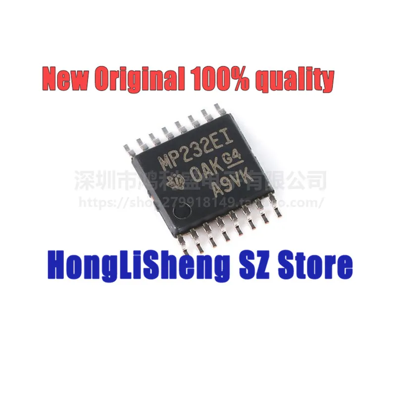 

Набор микросхем MAX3232EIPWR MAX3232EIPW MAX3232EI MP232EI TSSOP16, 100% новые и оригинальные технические характеристики, 10 шт./партия