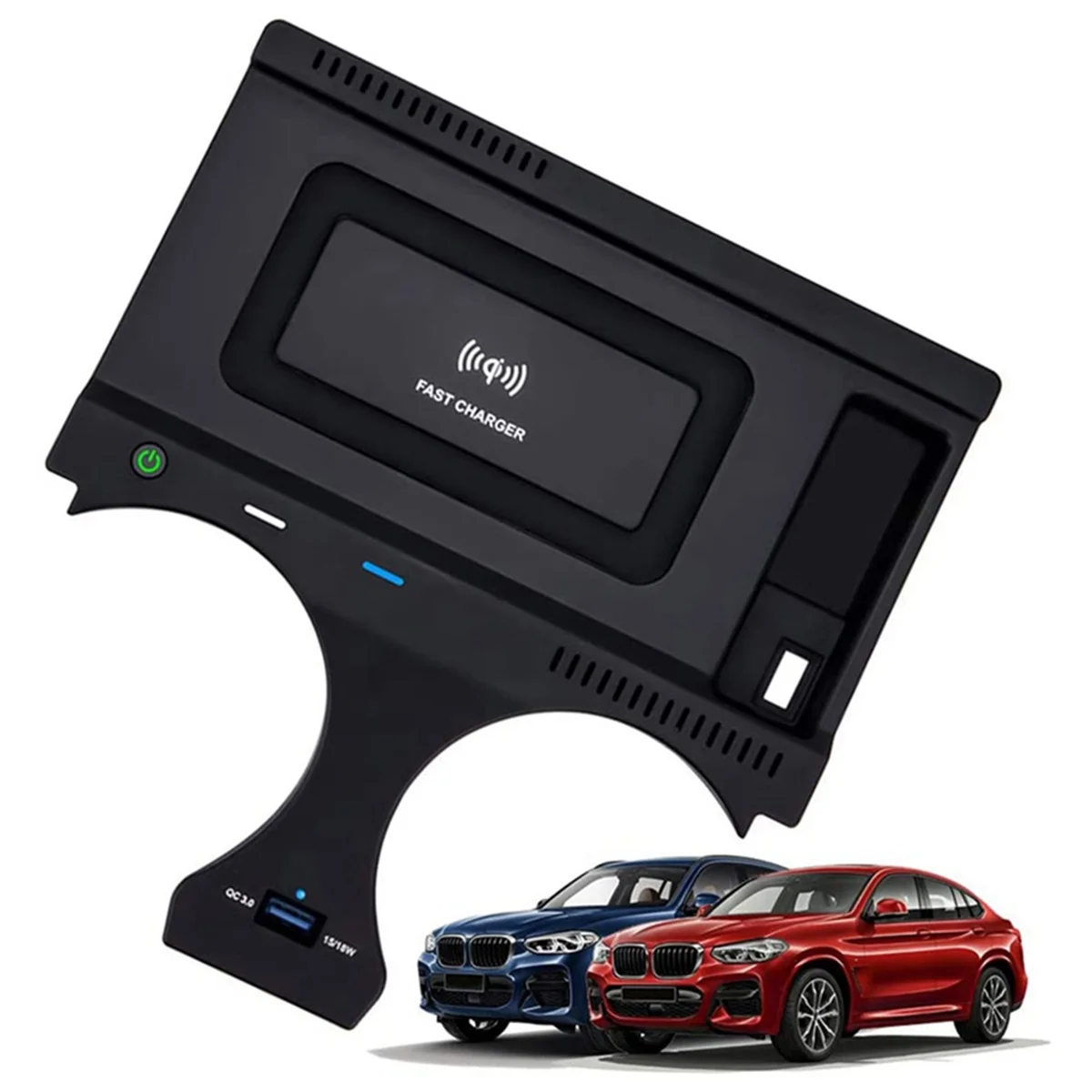 ڵ Qi    ÷Ʈ ޴ ġ ׼, BMW X3 X4 2019 2020 2021 2022 