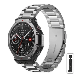 Luxurious Stainless Steel Adjustable Band Bracelet - Amazfit T - REX 3 (1)