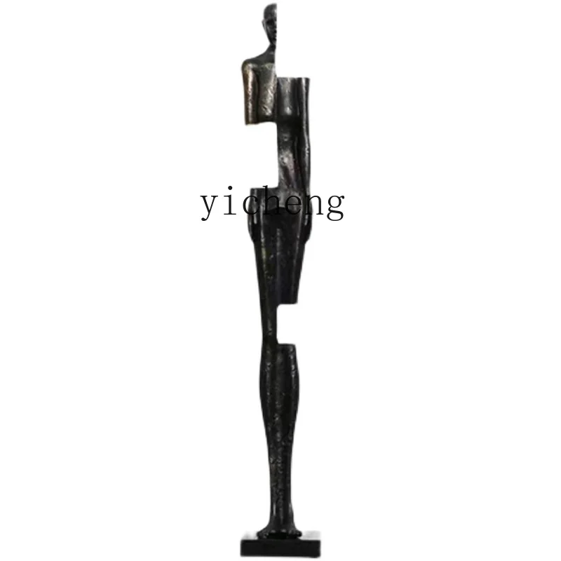 

ZL1 Hotel Lobby Large Figure Floor Ornaments Sales Office Model Room Window Abstract Art Soft Sculpture