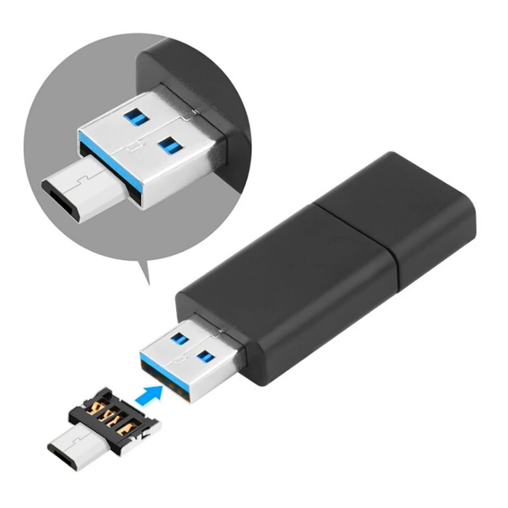 

2pcs Tablet Phone Flash Drive U Disk USB 3.1 Type-C Connector Type C Male to USB Female OTG Adapter Converter For Android