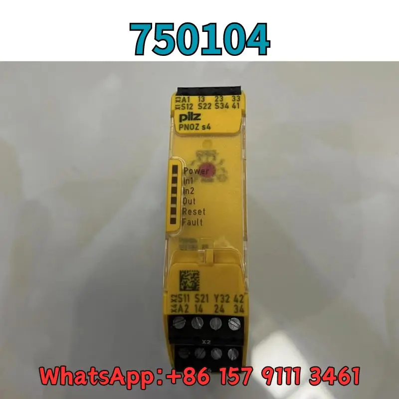 

New Relay PNOZ S4 750104 Fast Shipping
