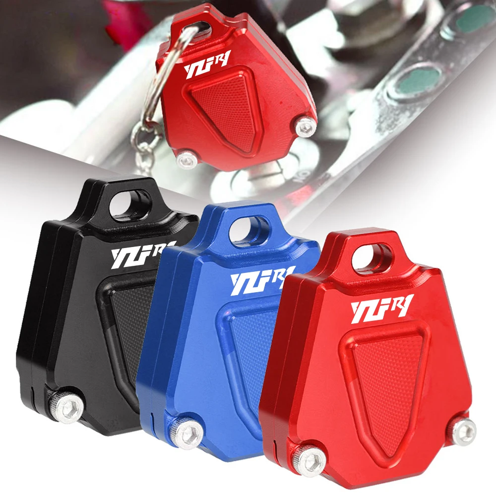 

2000 2001 2002 03 FOR YAMAHA YZF R1 R6 Motorcycle Accessories CNC Key Cover Cap Keys Case Shell Protector YZFR1 YZFR6 1999-2022