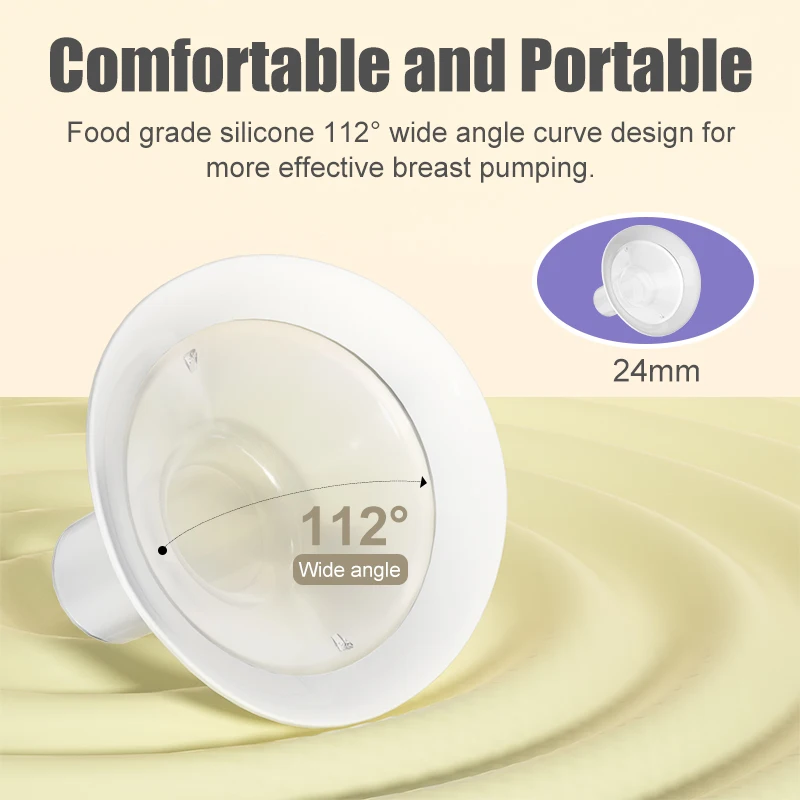 Electric Breast Pump Intelligent Integrated High Suction Breast Pump Breast Milk Postpartum Painless and Silent Breast 3