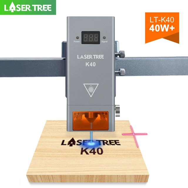 LASER TREE 40W Optical Power Laser Cutting Module Kit K40 Laser Engraver  Tools