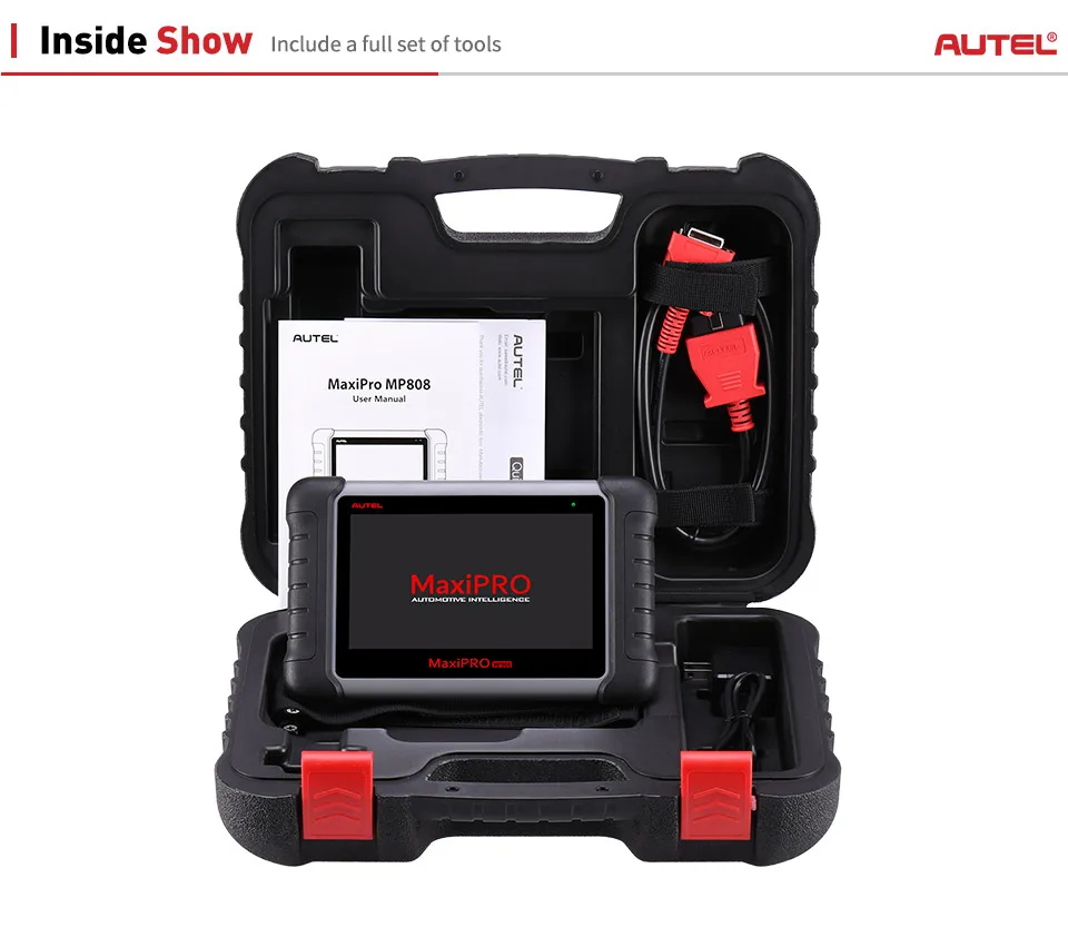 

FOR Autel MaxiPRO MP808S MP808 S Diagnostic Tools Bi-Directional OBD2 Scanner ECU Coding Upgrade of DS808