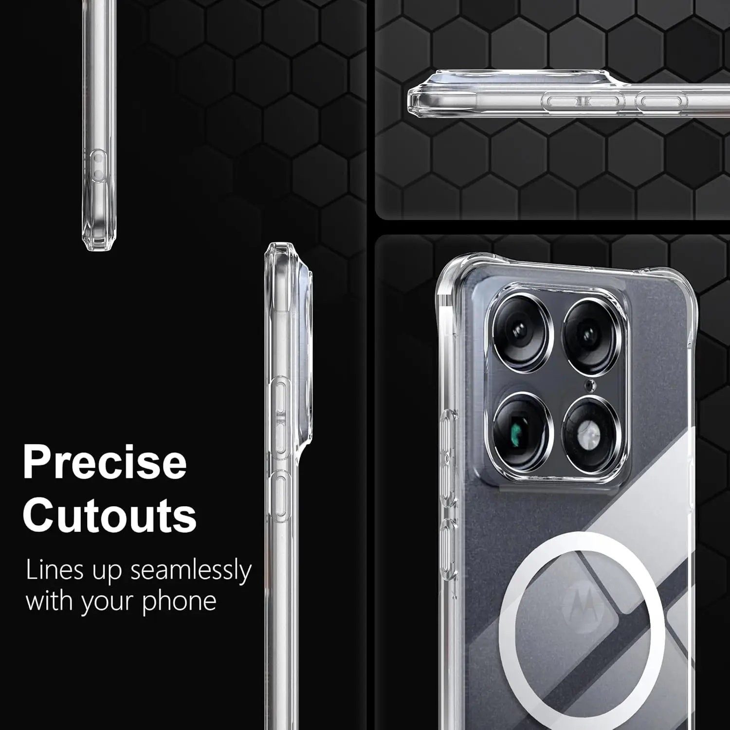 Reinforced Corners Soft TPU Wireless Charging Phone Case