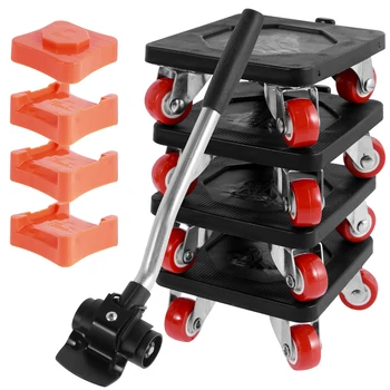 Strumenti per spostare rulli per mobili Sollevatore per mobili per carichi pesanti Cursori per apparecchi per risparmiare manodopera Set di strumenti per spostare mobili di grandi dimensioni e sicuri