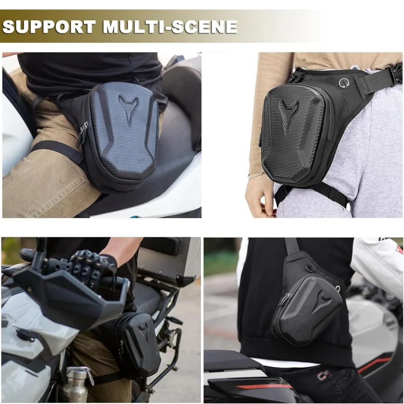 Motorcycle Leg Tank Bag Waterproof Waist Pack Crossbody