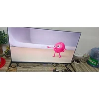 Téléviseur intelligent 8K Ultra HD sans bordure de 65/75/100/120 pouces avec WiFi et commande vocale à longue portée, téléviseur LCD 1