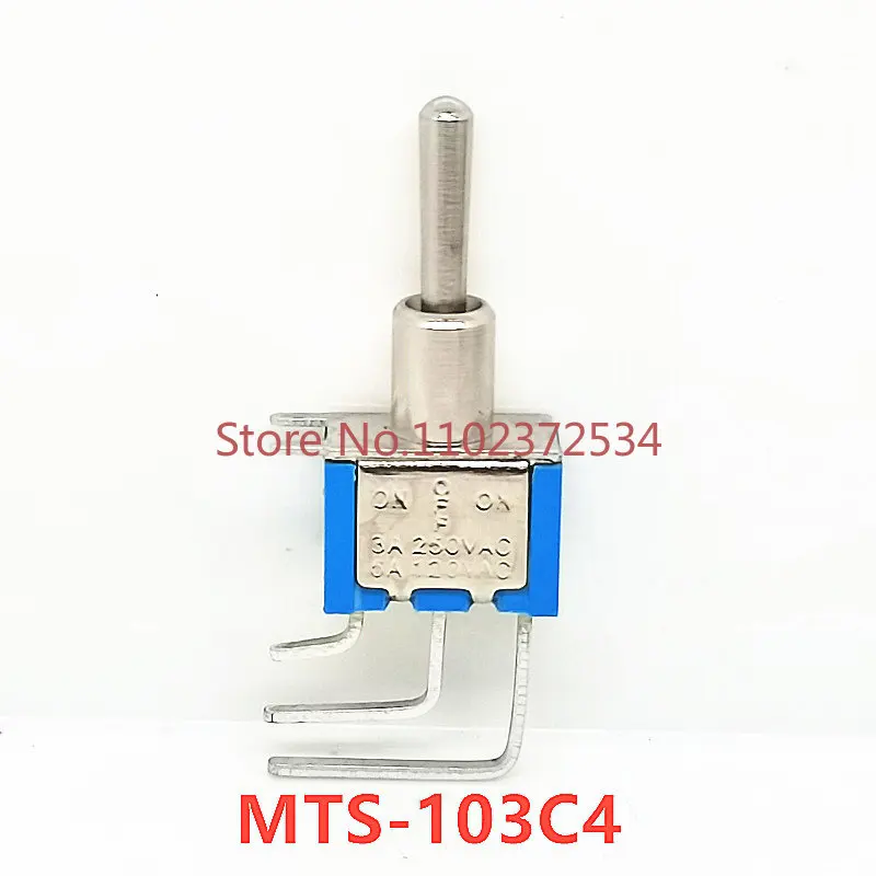 

Toggle switch MTS-102C4 102C3 103C3 202C3 202C4 6MM open leg（10PCS）