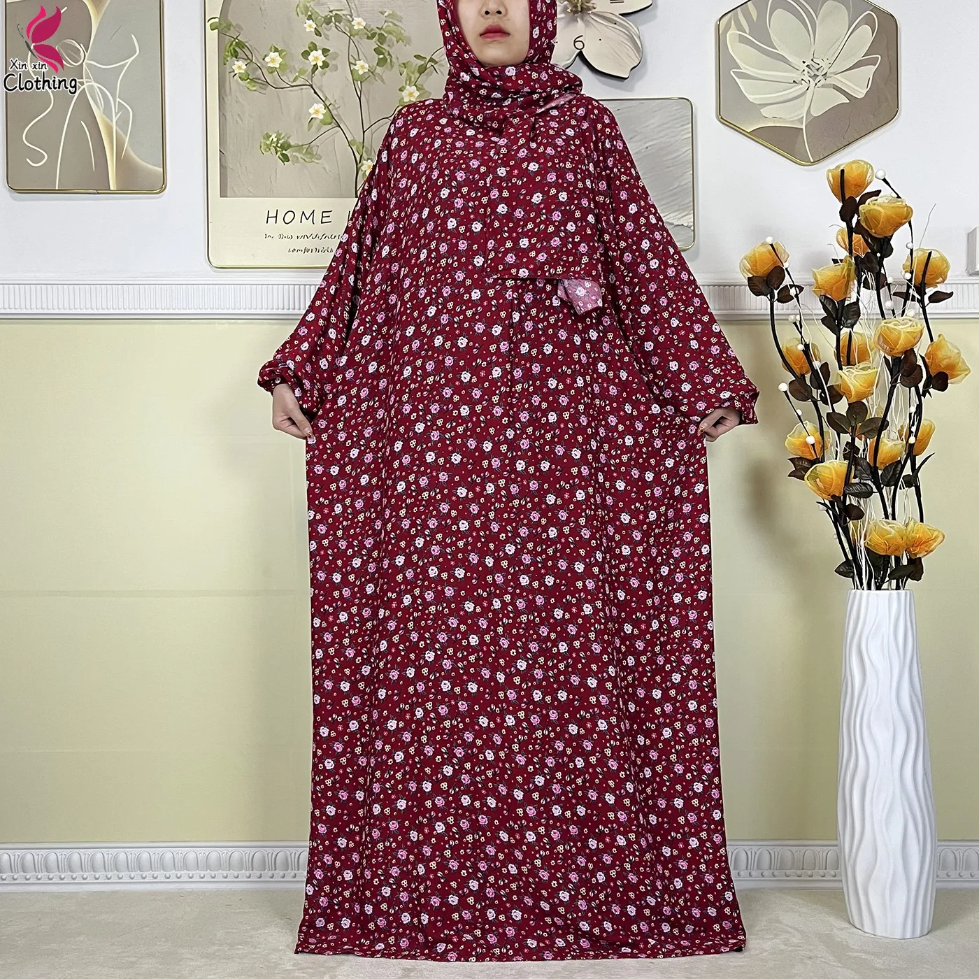 Loose Muslim Prayer Dress Scba01111299f4f02ba740bdf4ec7591dZ