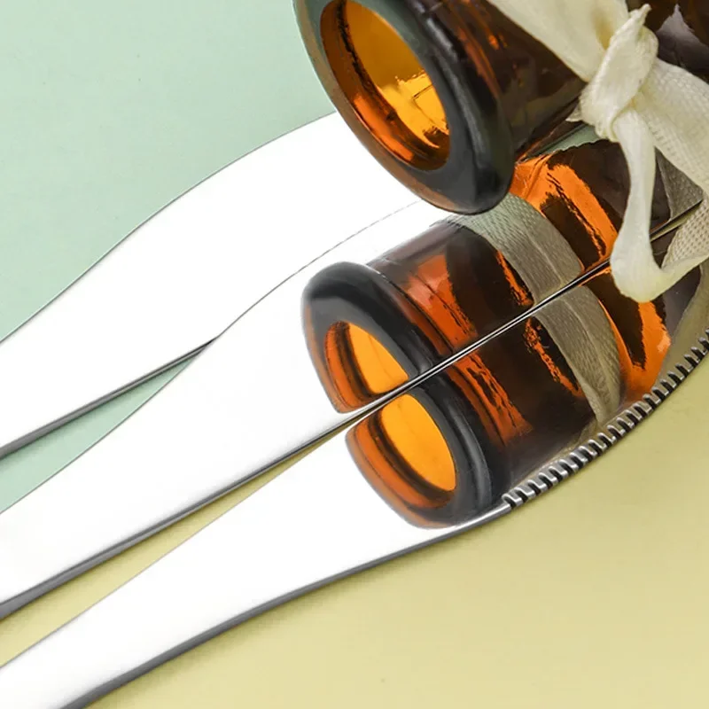 410 Stainless Steel Portable Cutlery Set Knife Fork And Spoon for students Travel Tableware with Storage Box Camping Cutlery