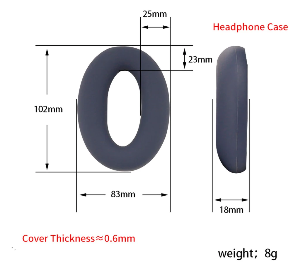 Quality Headphone Head Beam Cover for Sony WH-XB910N Earphone Silicone Protective Case XB910N Headset Headbeam Protector Sleeve