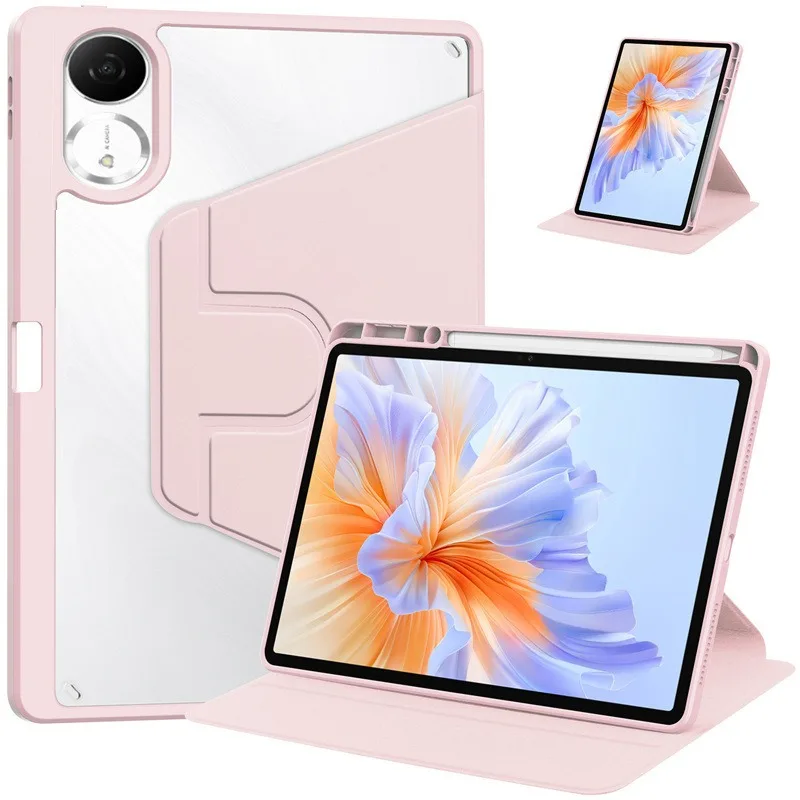 360° Rotating Protective Case with Auto Wake/Sleep Function
