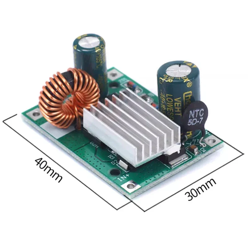 3A 스텝다운 모듈 전원 공급 장치 DC-DC 컨버터 9V-120V에서 5V 12V로 변환하는 비절연형 벅 컨버터(전자기기용)
